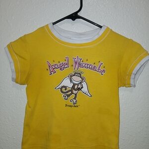 Bobby Jack rare vintage Y2k Baby Tee/Crop Top size Small